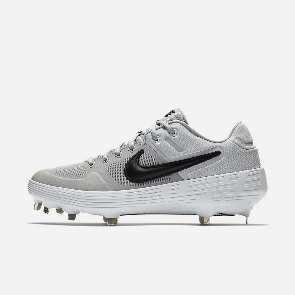 Crampon Baseball Nike Alpha Huarache Elite 2 Low Grise 7518-462 Wolf Grey/Pure Platinum/Black Homme | JQF-10416141